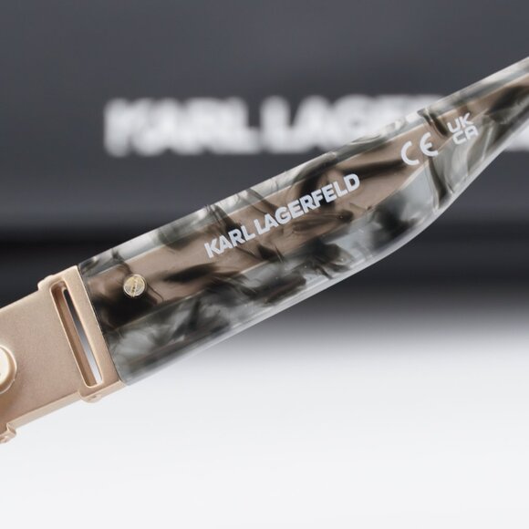 Karl Lagerfeld KL6133 062 Cat Eye 54mm Eyeglasses - Textured Grey